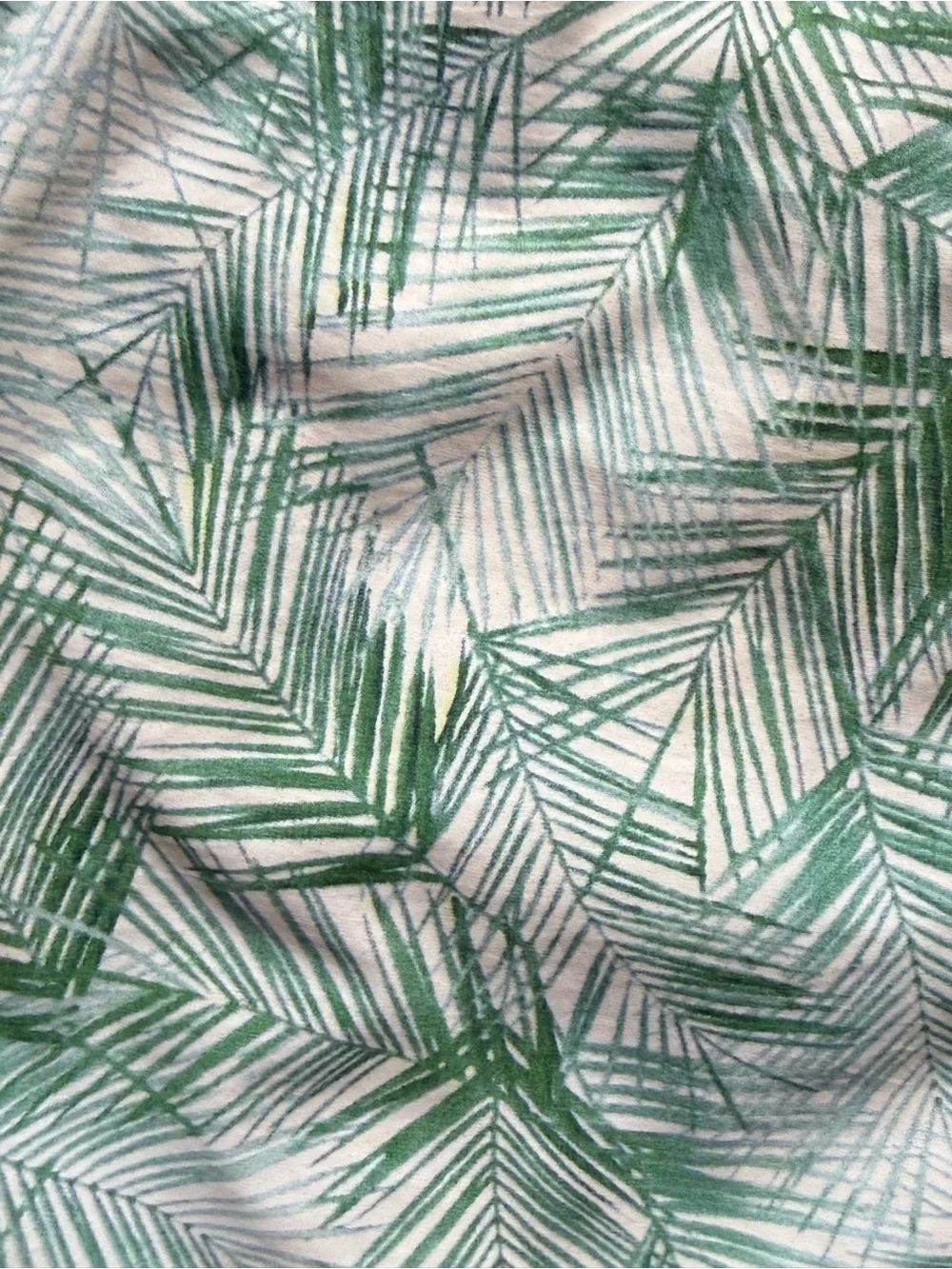Bonpoint Boys Tropical Palm Print Swim Shorts - Size 6